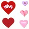 CookieCutter.com Heart 5 Piece Set, Sizes 1.5 in to 3.75 in Tin Plate Steel Handmade in the USA